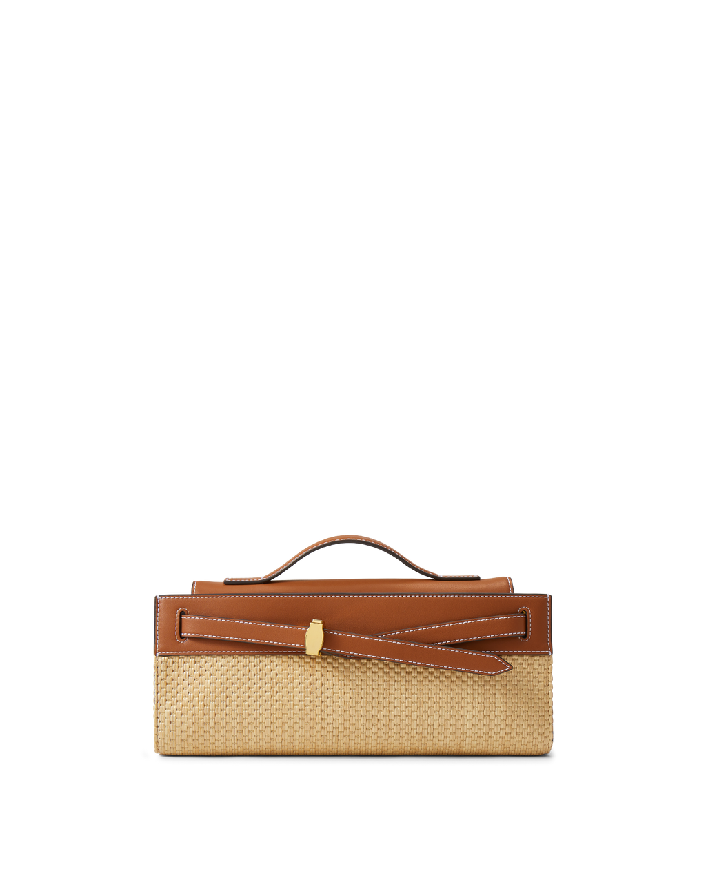 Pochette Veronica Beard Raffia Dash