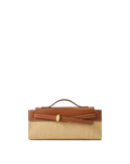 Pochette Veronica Beard Raffia Dash