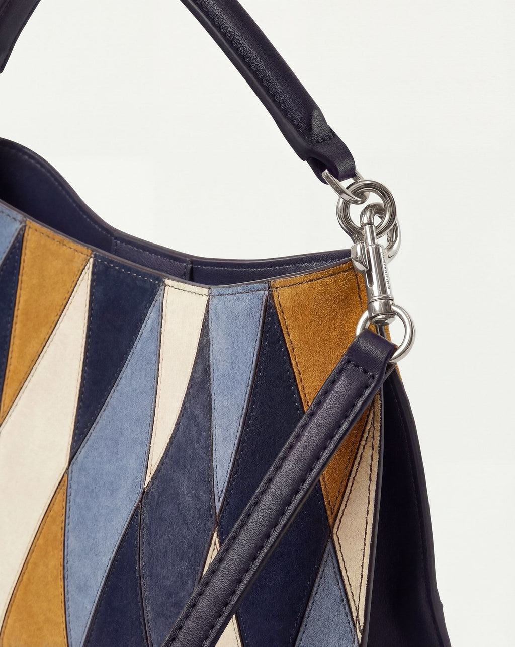 Vida Patchwork Shoulder Bag