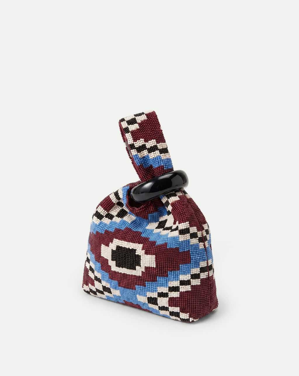 Beaded Veronica Beard Swing Clutch