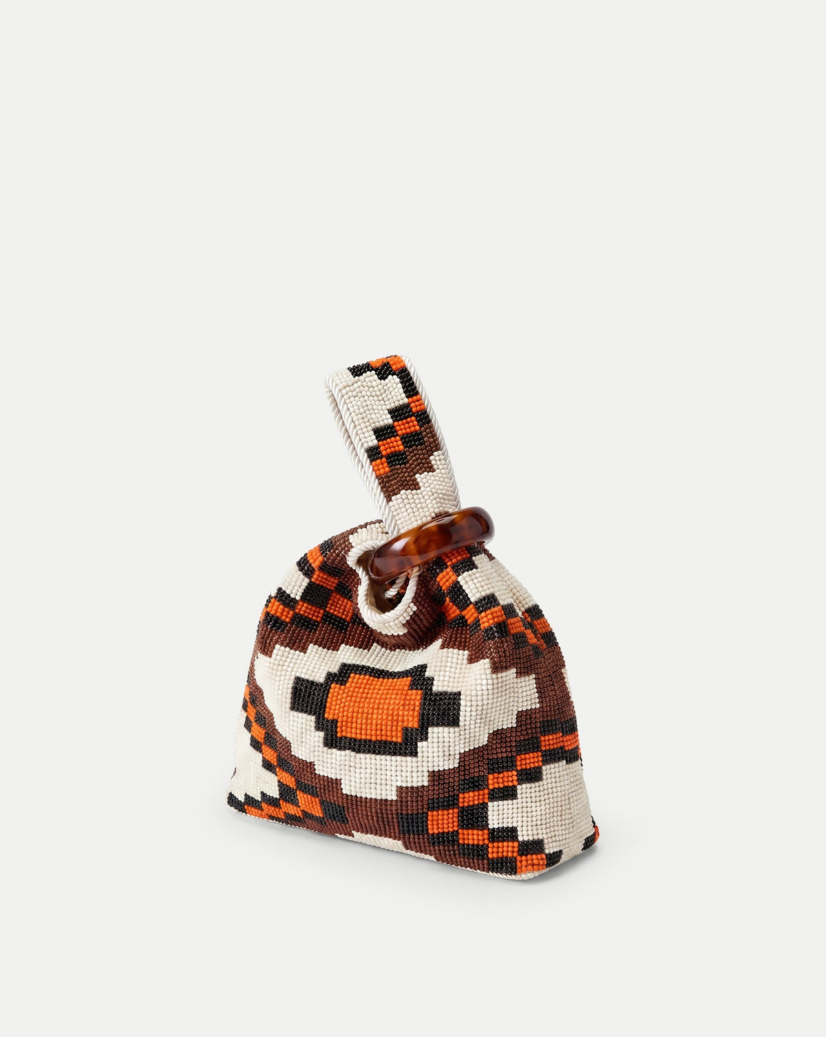Beaded Veronica Beard Swing Clutch