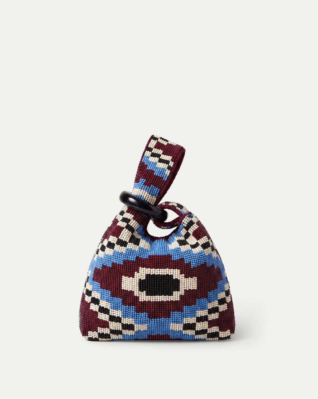 Beaded Veronica Beard Swing Clutch