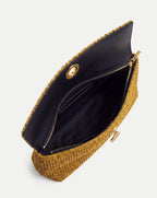 Pochette en raphia avec ancre