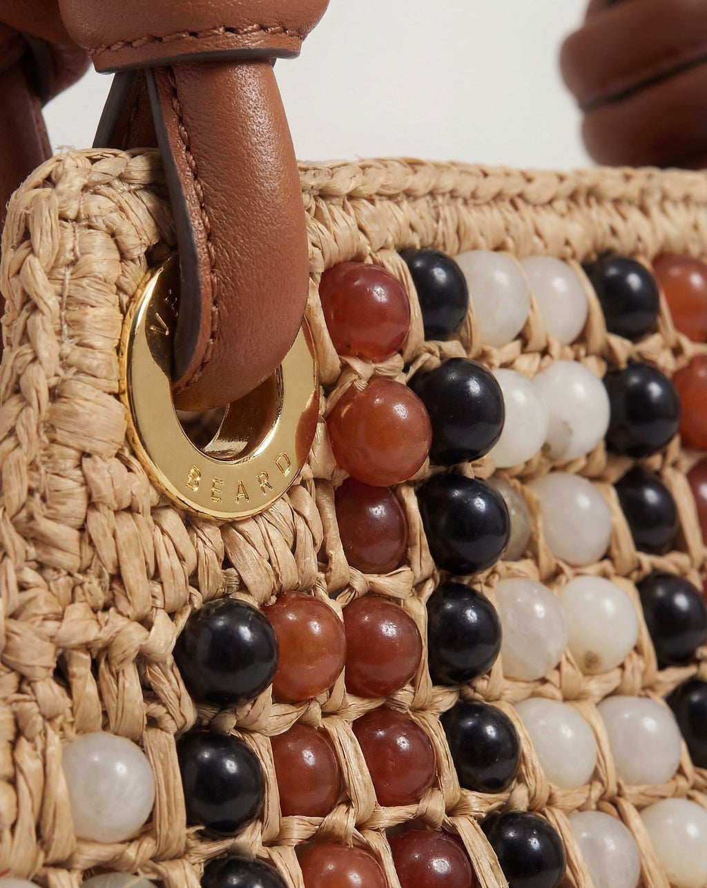 Small Beaded Veronica Beard Slouch Bag