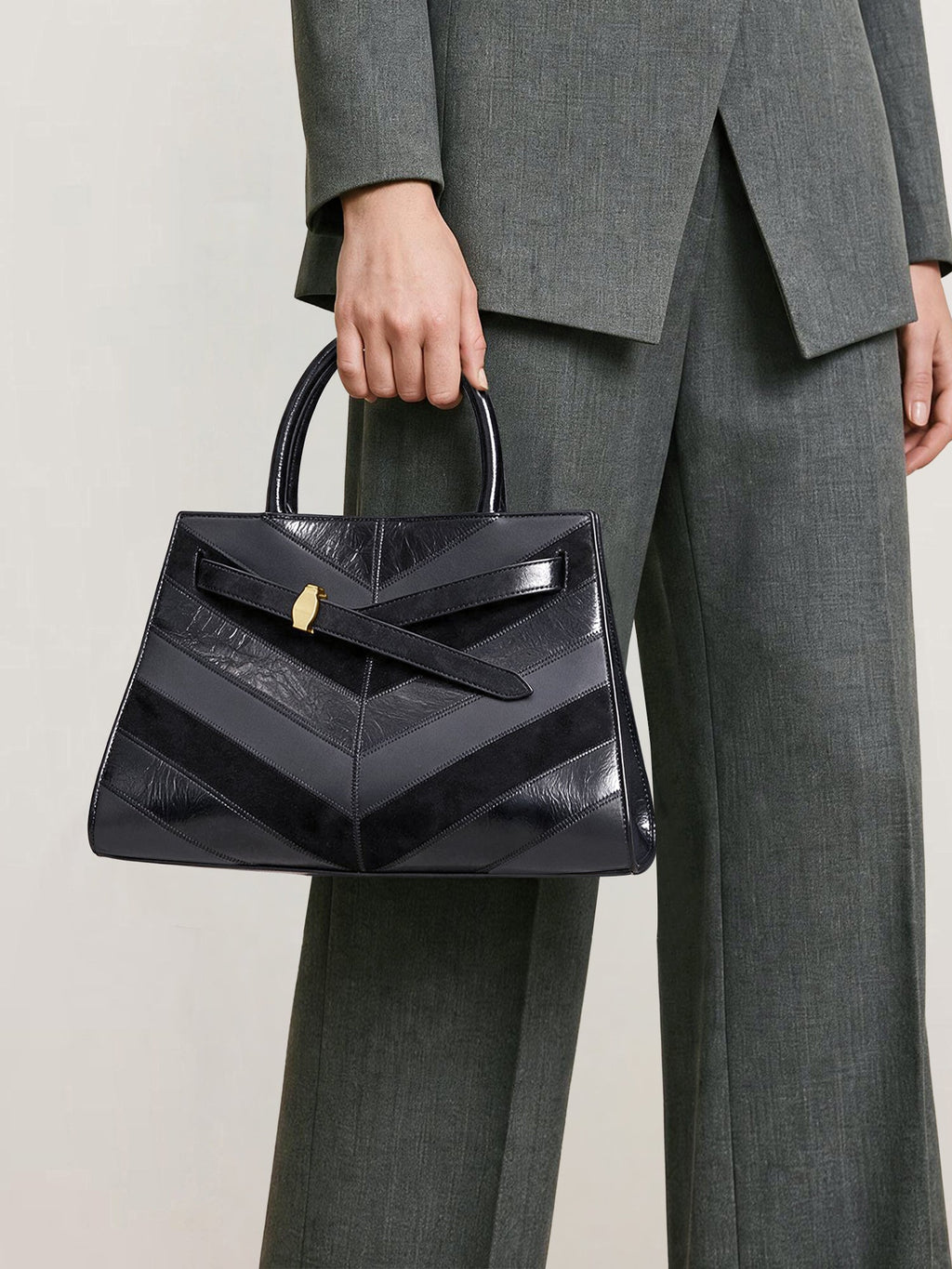 Sac bandoulière Chevron Veronica Beard