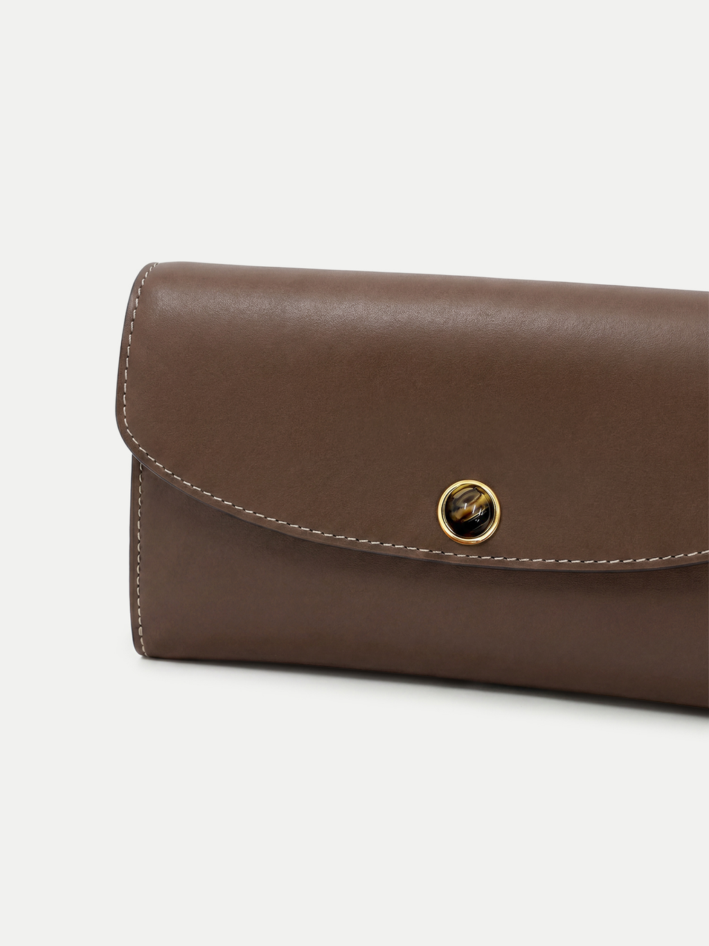 Portefeuille bandoulière en cuir
