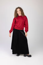 Ensemble tricot pour bébé fille avec col à nœud