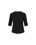Waldorf Ruched-Sleeve T-Shirt