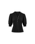 Coralee Puff-Sleeve Top