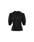 Coralee Puff-Sleeve Top