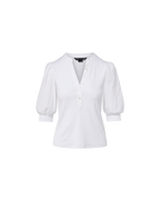 Coralee Puff-Sleeve Top