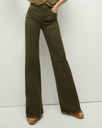 Pantalon large slim à poches plaquées Crosbie