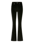 Pantalon évasé ajusté Beverly en velours