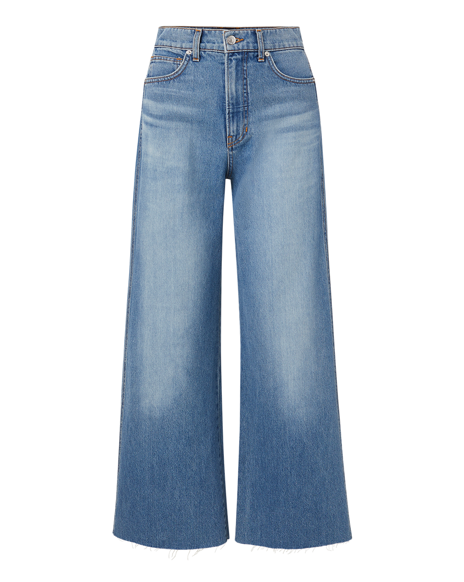 Taylor Cropped Wide-Leg Jean