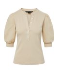 Coralee Puff-Sleeve Tee