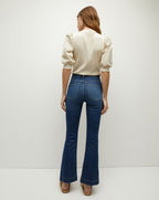 Coralee Puff-Sleeve Tee