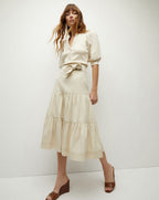 Coralee Puff-Sleeve Tee