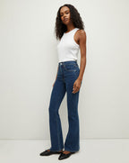 Jean skinny évasé Beverly Loafer