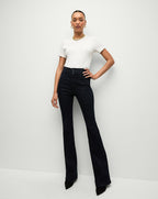 Jean Beverly Skinny-Flare à Coutures