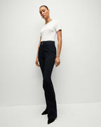 Jean Beverly Skinny-Flare à Coutures