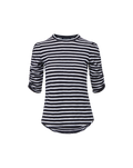 Waldorf Ruched-Sleeve T-Shirt