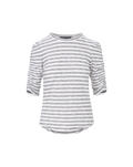 Waldorf Ruched-Sleeve T-Shirt