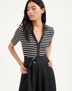 Robe en techniques mixtes Delise