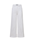 Taylor Cuffed Cropped Wide-Leg Jean