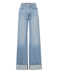 Taylor Cuffed Wide-Leg Jean