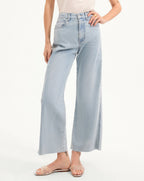 Taylor Cropped Wide-Leg Jean