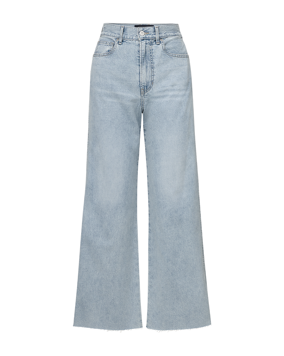 Taylor Cropped Wide-Leg Jean