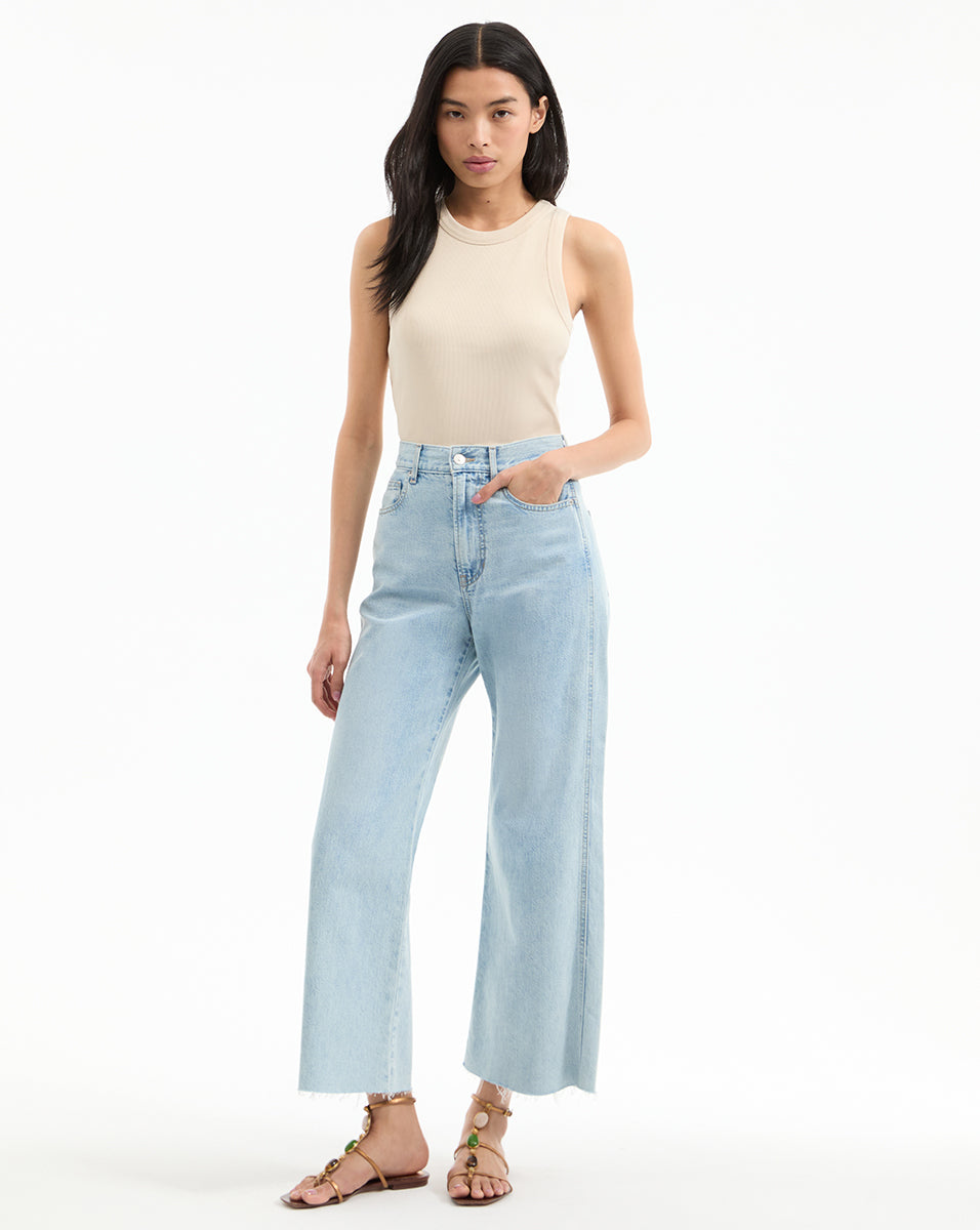 Jordyn Cropped Tank Top