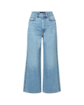Taylor Scalloped Wide-Leg Jean