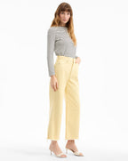 Taylor Cropped Wide-Leg Jean
