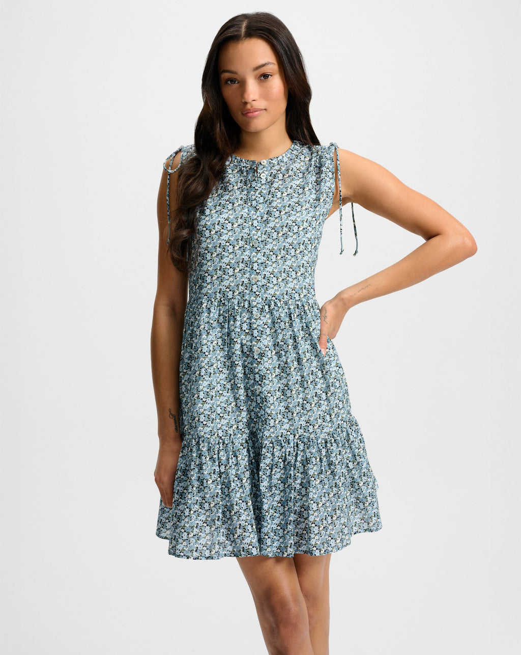 Mini-robe fleurie Yulianna
