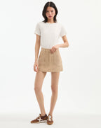 Mini-jupe en jean Stelene