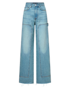 Taylor Wide-Leg Jean with Chaps