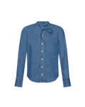 Gabby Denim Button-Down Shirt