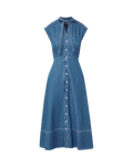 Honora Denim Midi Shirtdress
