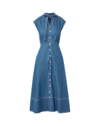 Honora Denim Midi Shirtdress