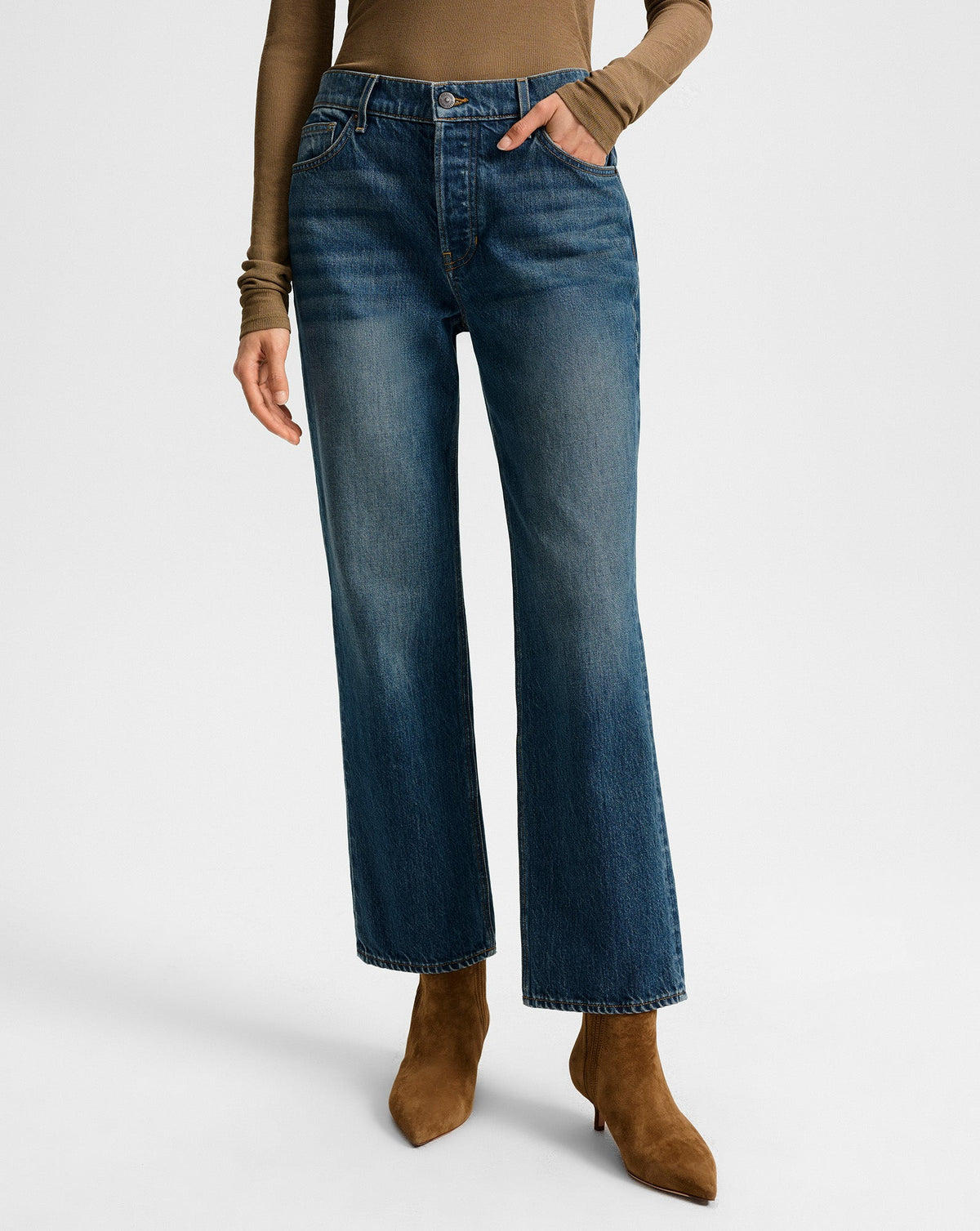 Le jean droit Leah