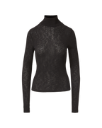 Wyeth Ribbed Turtleneck Top