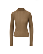 Wyeth Ribbed Turtleneck Top