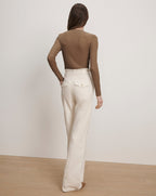 Neita Ribbed Crewneck Top