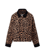 Arlo Leopard Chore Jacket