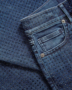 Jean Beverly Rhinestone Skinny-Flare