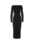 Robe midi Tinette à épaules dénudées