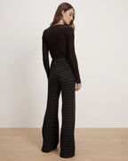 Pantalon coupe évasée Yadira