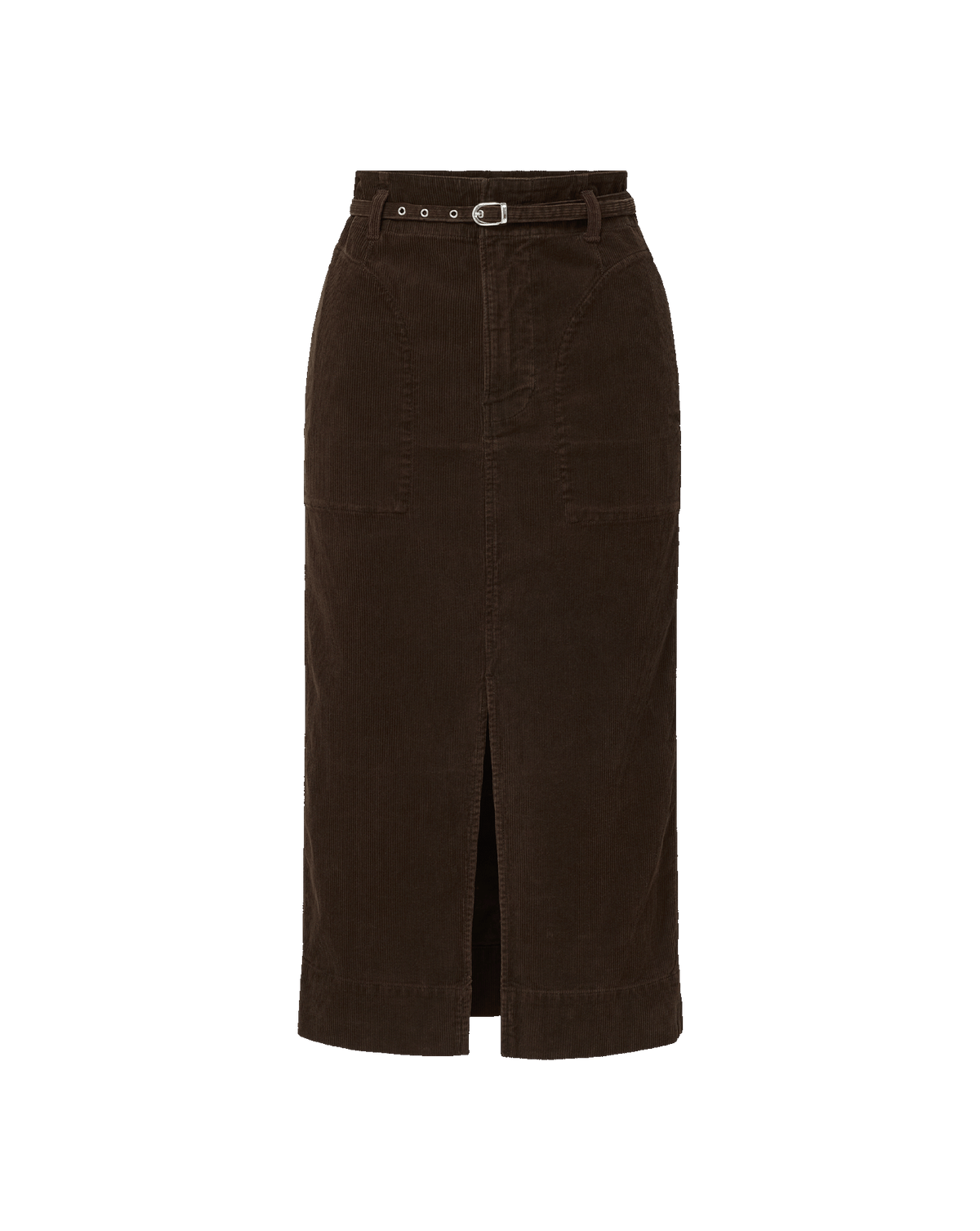 Pavana Corduroy Midi Skirt