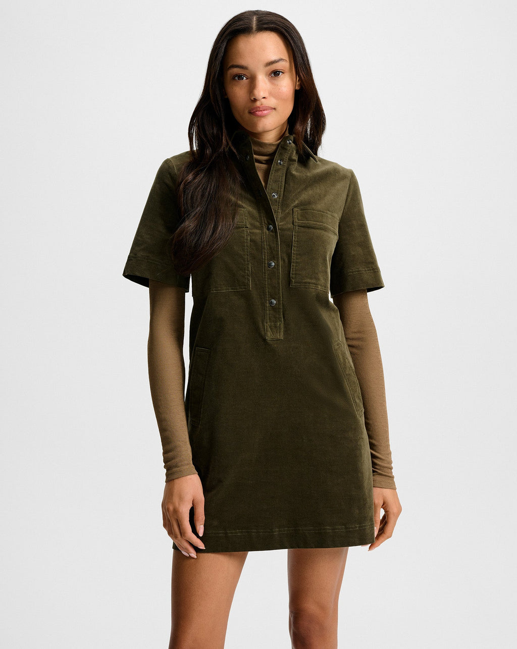 Mini-robe chemise Koulis